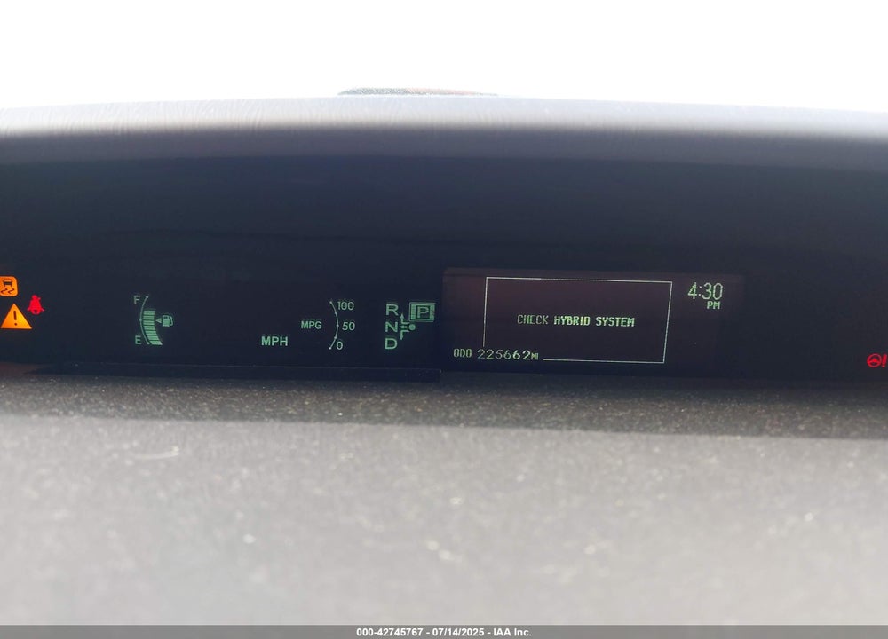 2011 TOYOTA PRIUS VIN: JTDKN3DUXB0275922