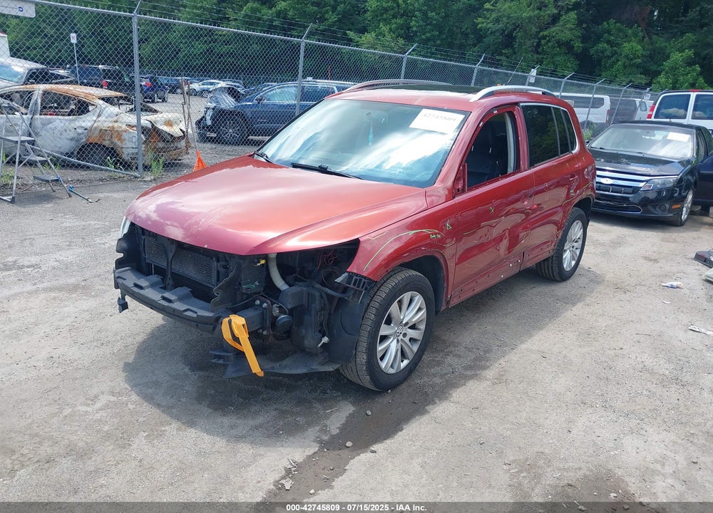 2010 VOLKSWAGEN TIGUAN VIN: WVGBV7AX7AW000814