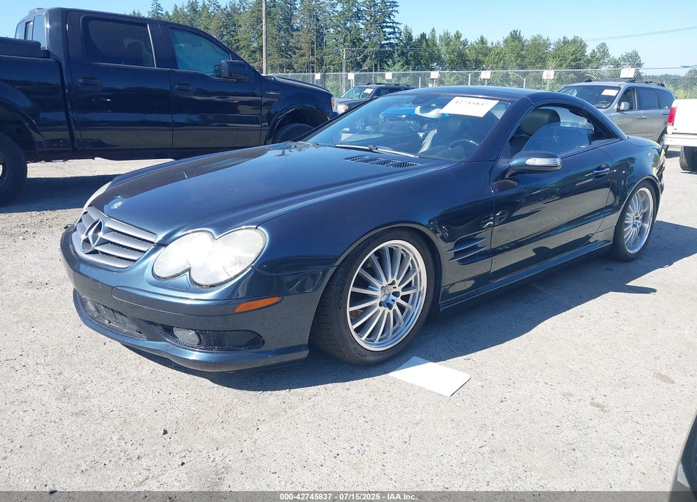 2005 MERCEDES-BENZ SL 500 VIN: WDBSK75F55F099975
