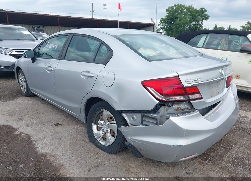 2015 HONDA CIVIC VIN: 2HGFB2F57FH554127