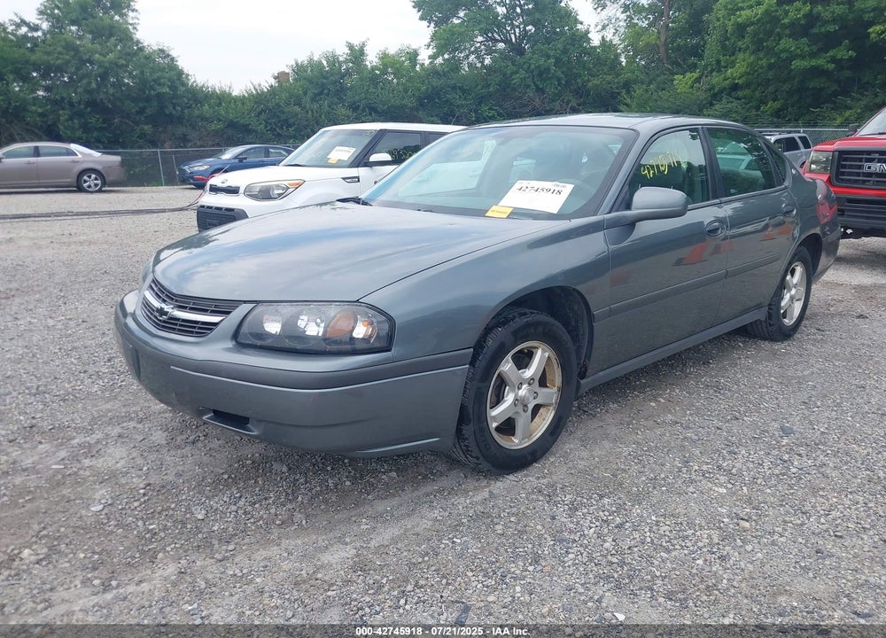 2004 CHEVROLET IMPALA VIN: 2G1WF52E849351953
