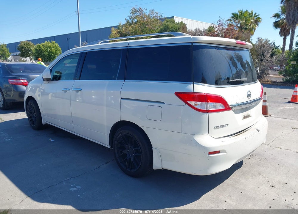 2014 NISSAN QUEST S VIN: JN8AE2KP7E9107596