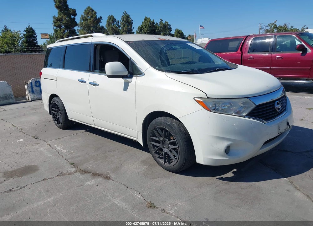 2014 NISSAN QUEST S VIN: JN8AE2KP7E9107596