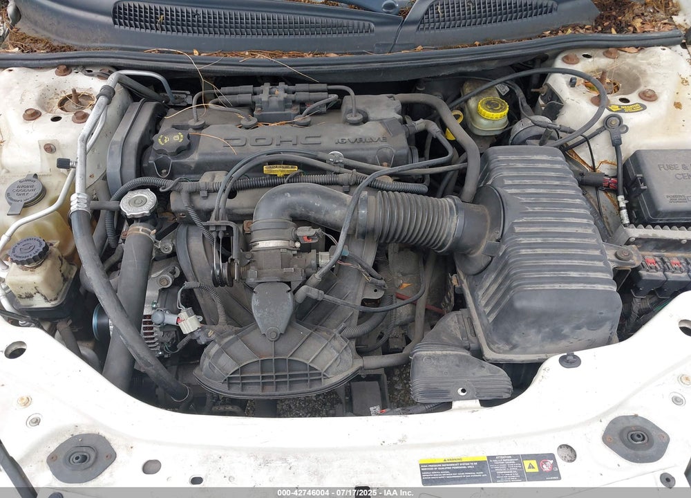 2004 CHRYSLER SEBRING VIN: 1C3EL45X24N388386