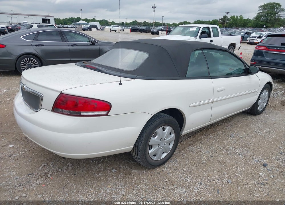 2004 CHRYSLER SEBRING VIN: 1C3EL45X24N388386