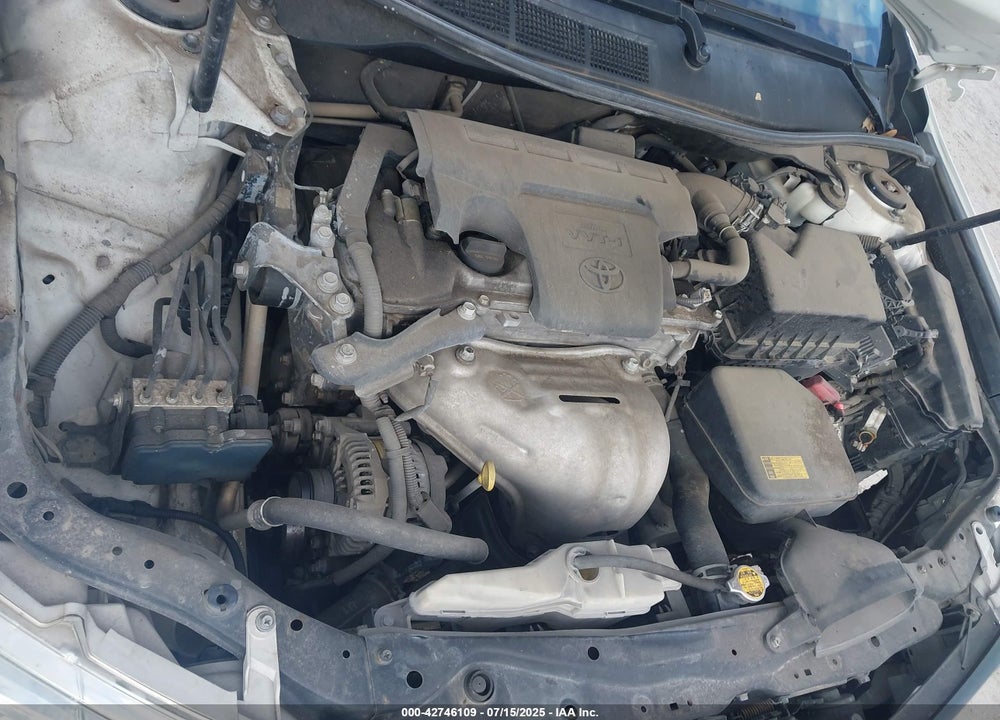 2012 TOYOTA CAMRY VIN: 4T1BF1FKXCU625276
