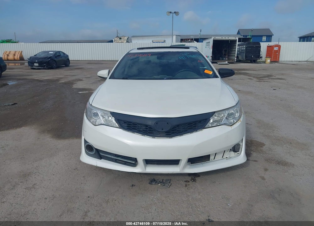 2012 TOYOTA CAMRY VIN: 4T1BF1FKXCU625276