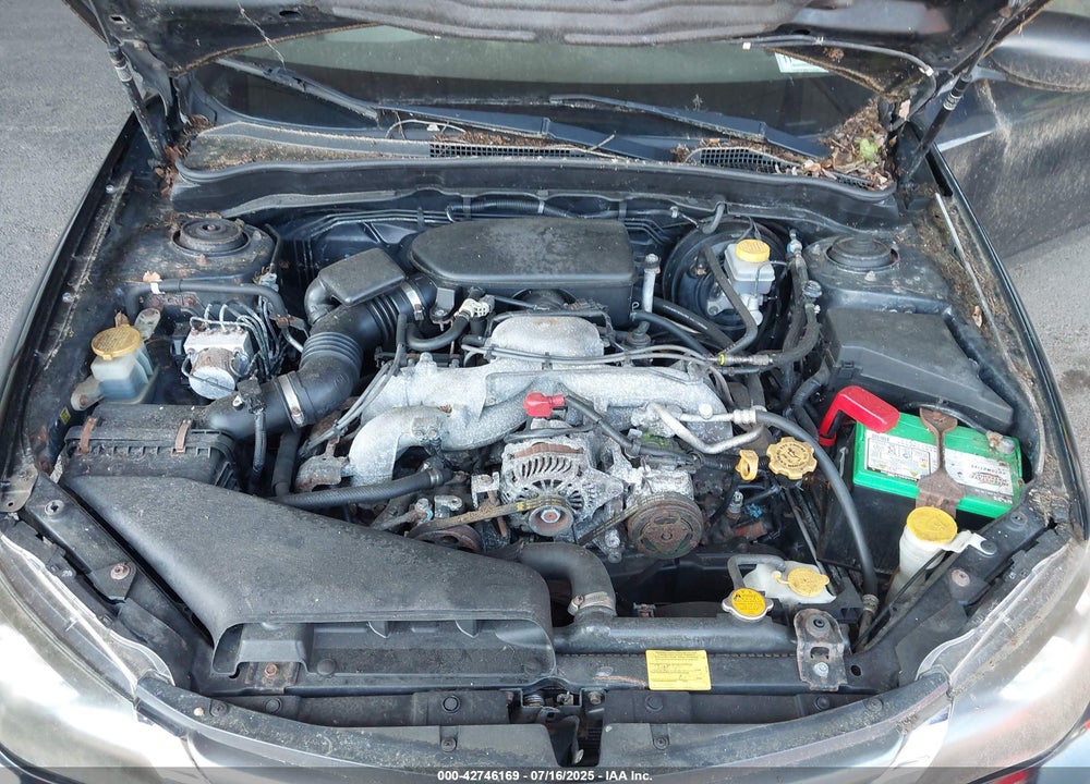2008 SUBARU IMPREZA VIN: JF1GH61618H815405