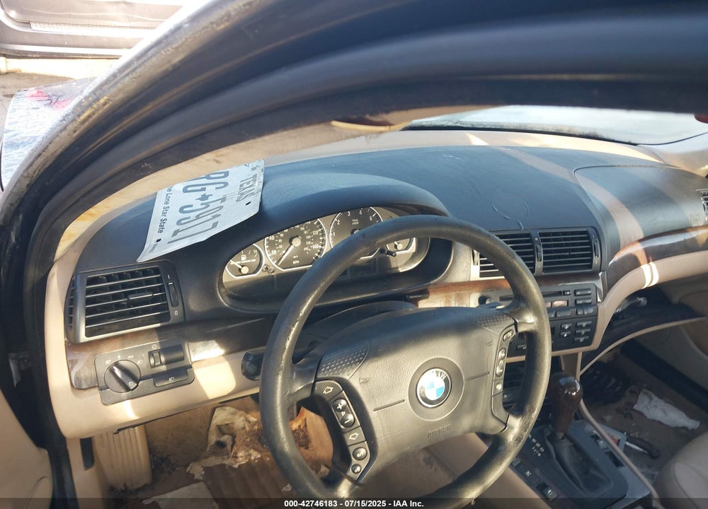 2003 BMW 330I VIN: WBAEV53473KM32352