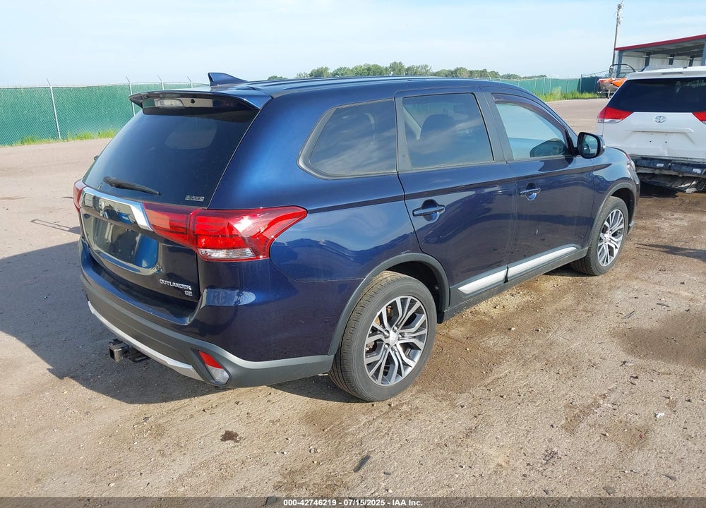 2017 MITSUBISHI OUTLANDER VIN: JA4AZ3A33HZ018496
