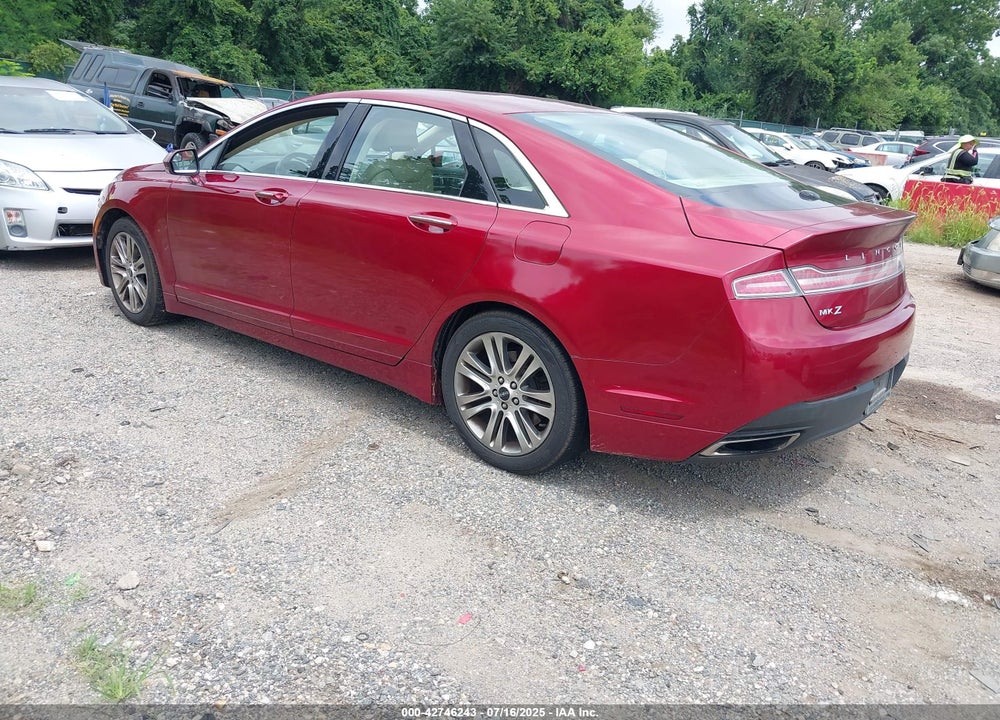 2013 LINCOLN MKZ VIN: 3LN6L2G99DR813887