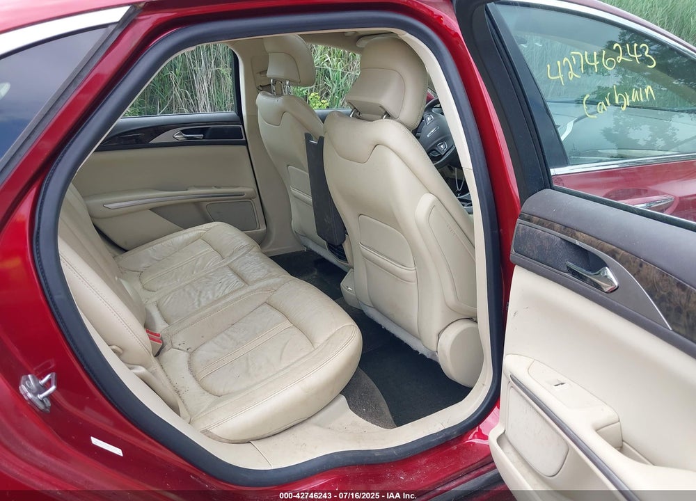 2013 LINCOLN MKZ VIN: 3LN6L2G99DR813887
