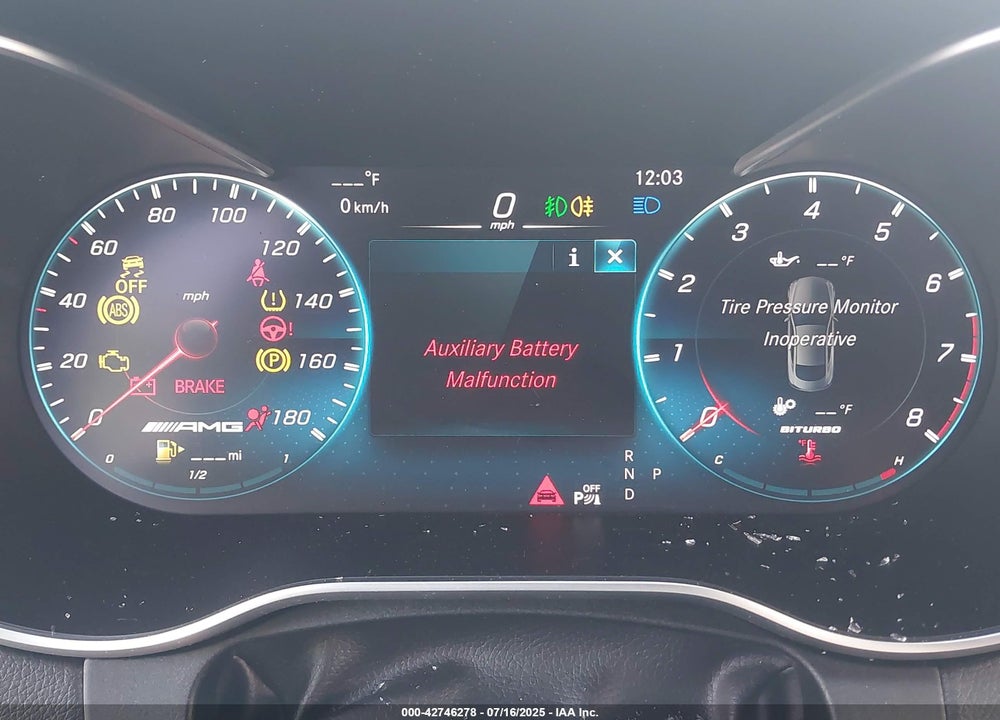 2021 MERCEDES-BENZ AMG C 43 4MATIC VIN: W1KWJ6EB9MG076971