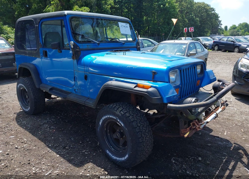 1992 JEEP WRANGLER / YJ VIN: 2J4FY29S7NJ512377