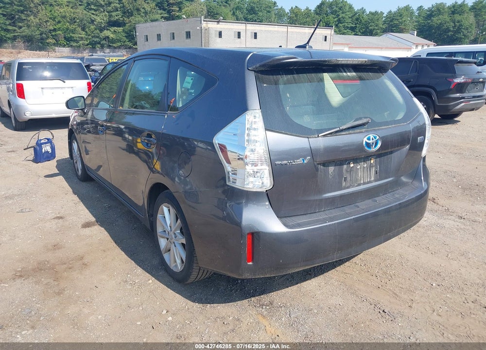 2012 TOYOTA PRIUS V FIVE VIN: JTDZN3EU6C3185471