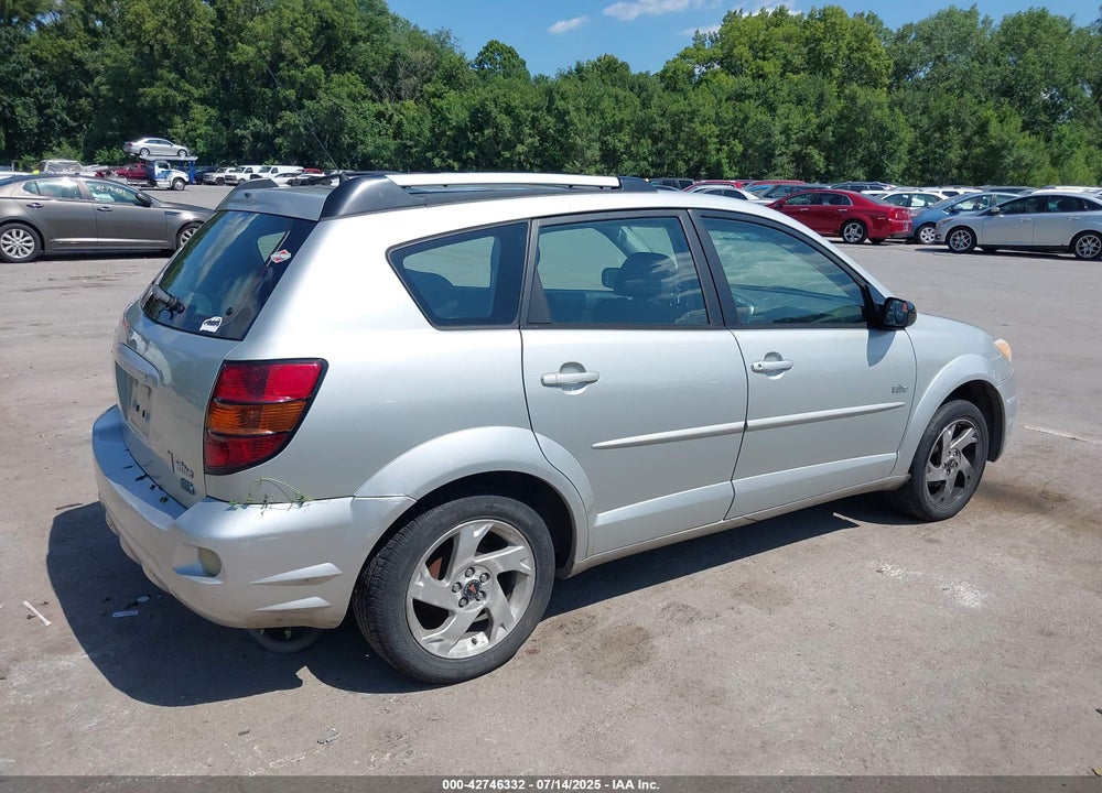 2004 PONTIAC VIBE VIN: 5Y2SM64854Z433556