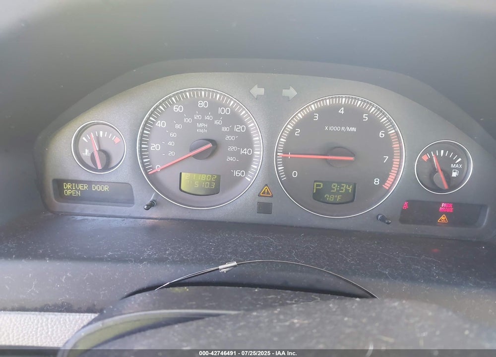 2008 VOLVO S60 2.5T VIN: YV1RS592482688341