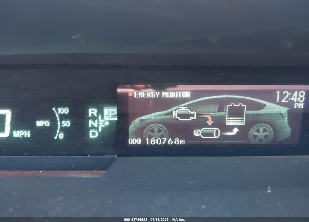 2012 TOYOTA PRIUS VIN: JTDKN3DU5C5393901