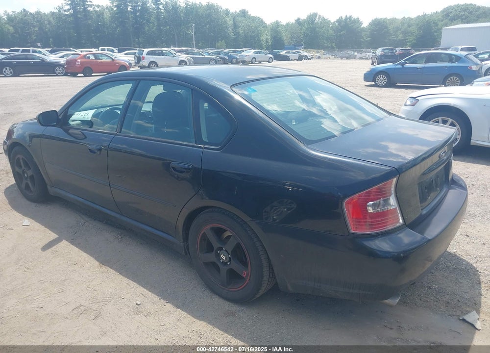 2005 SUBARU LEGACY 2.5I LIMITED VIN: 4S3BL626157201893