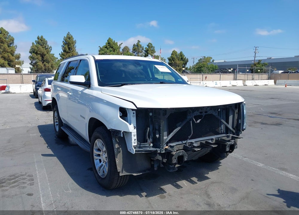 2016 CHEVROLET TAHOE LS VIN: 1GNSKAKC3GR342846