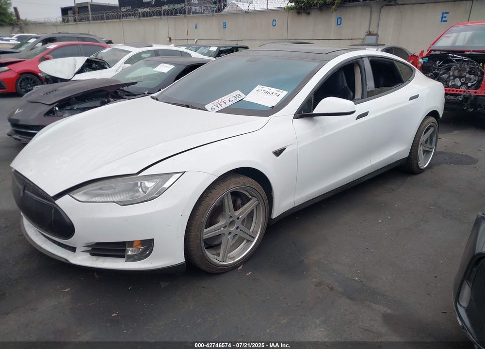 2013 TESLA MODEL S VIN: 5YJSA1CN1DFP07344