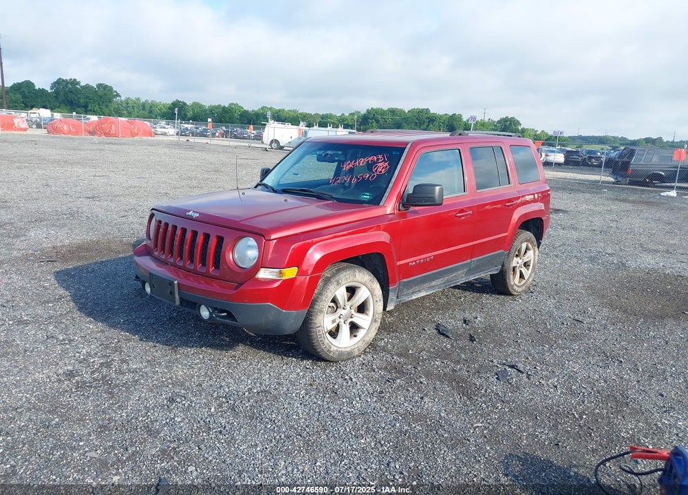 2014 JEEP PATRIOT VIN: 1C4NJRFB1ED616841
