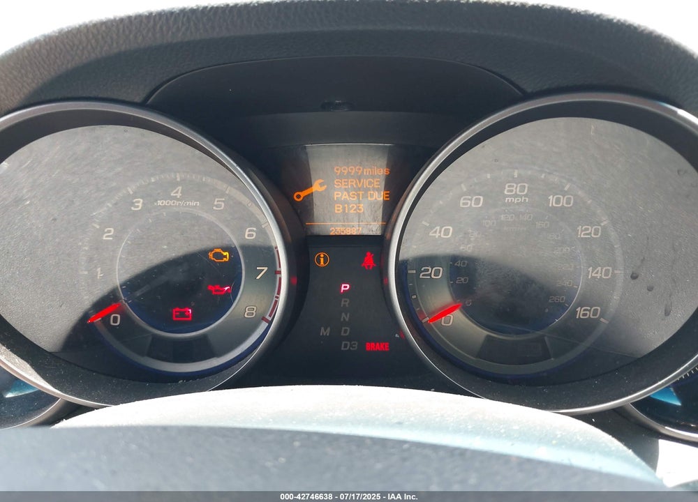 2009 ACURA MDX VIN: 2HNYD28429H517720