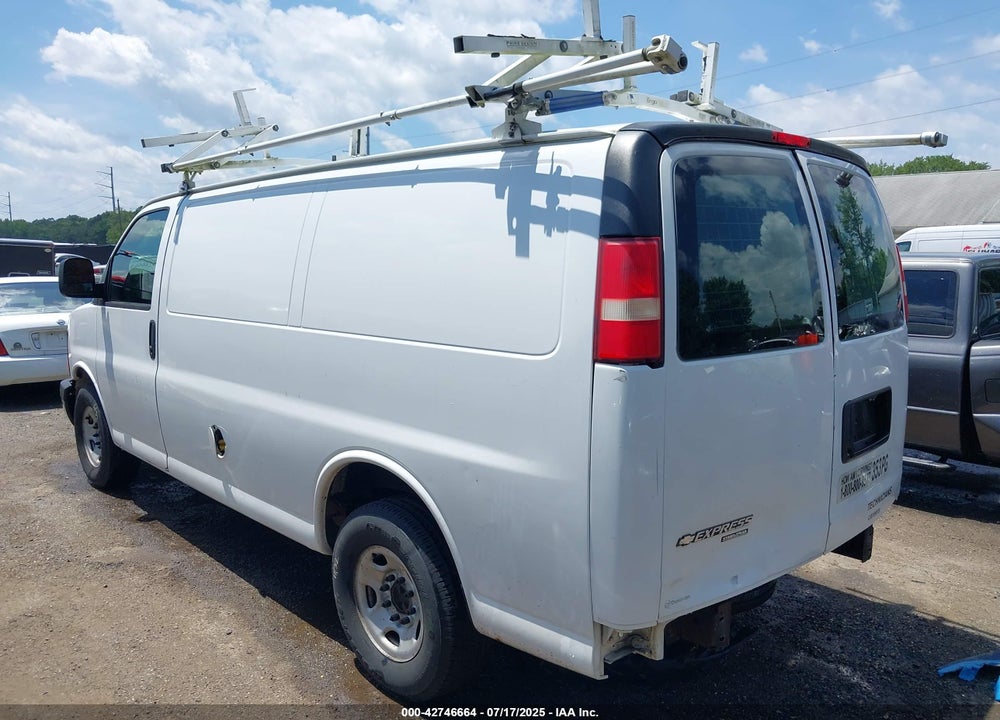 2013 CHEVROLET EXPRESS 2500 WORK VAN VIN: 1GCWGFBA5D1125154