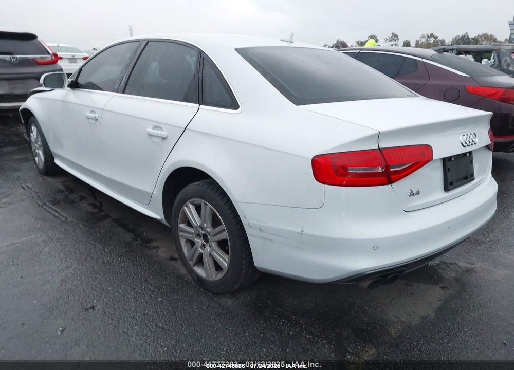 2014 AUDI A4 VIN: WAUEFAFL8EA006851