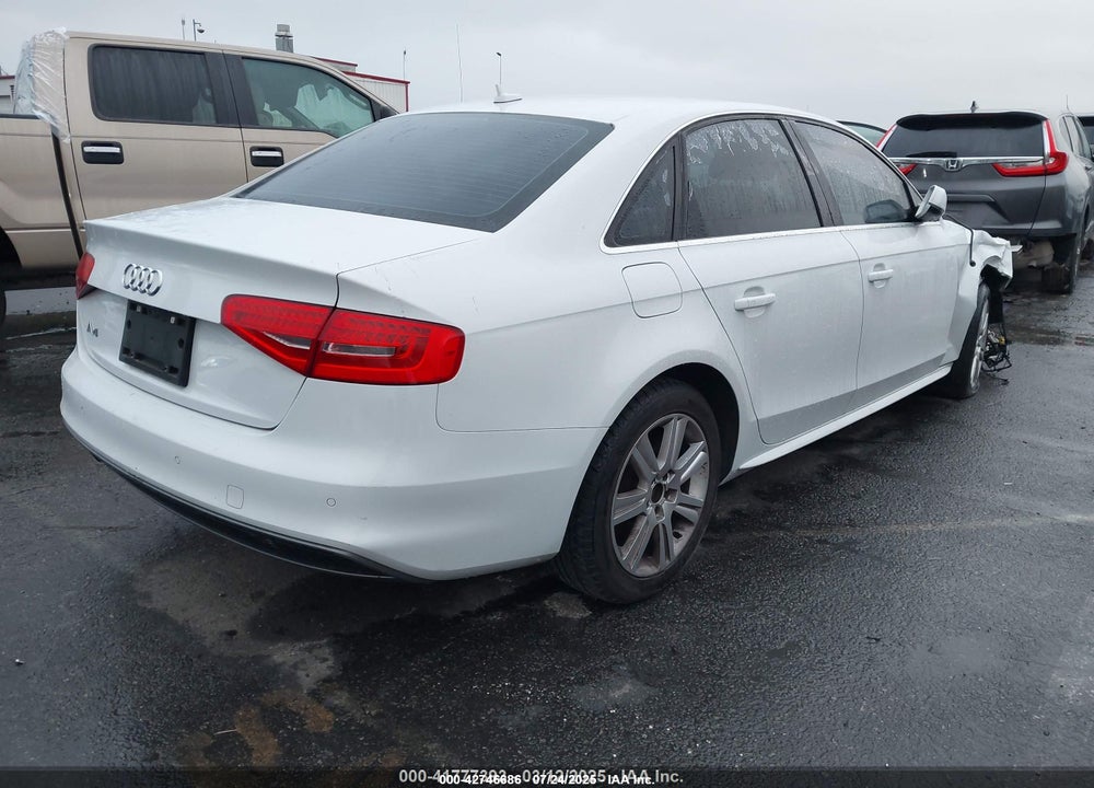 2014 AUDI A4 VIN: WAUEFAFL8EA006851