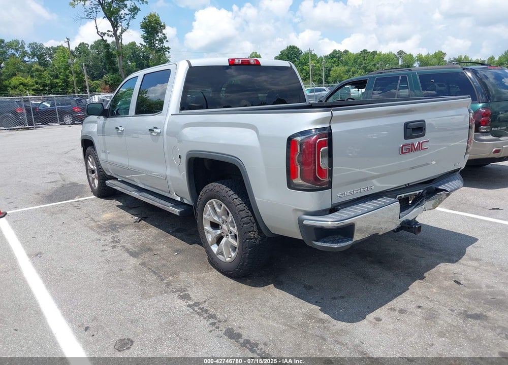 2018 GMC SIERRA 1500 SLT VIN: 3GTU2NEC8JG170602