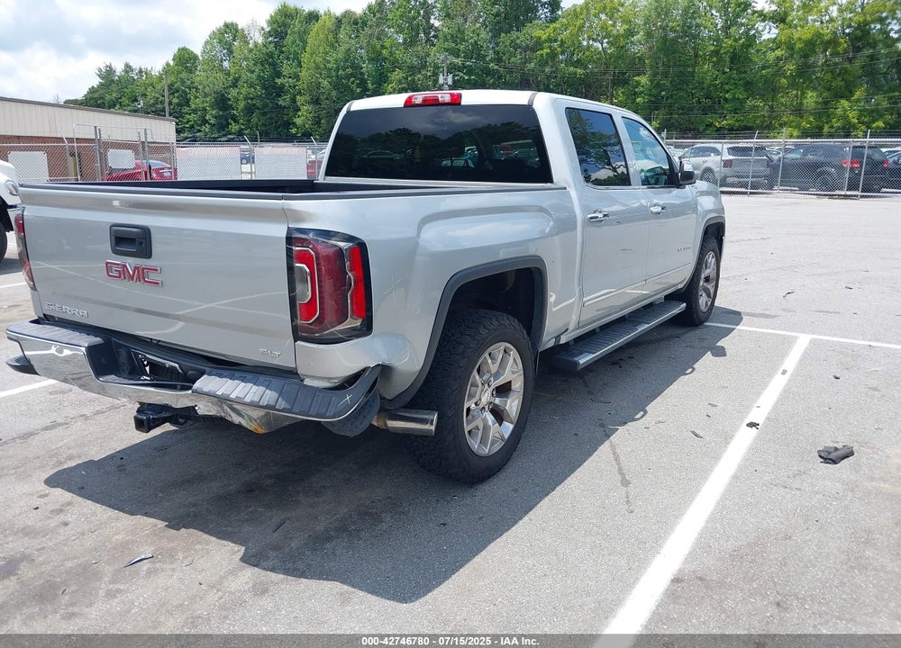 2018 GMC SIERRA 1500 SLT VIN: 3GTU2NEC8JG170602