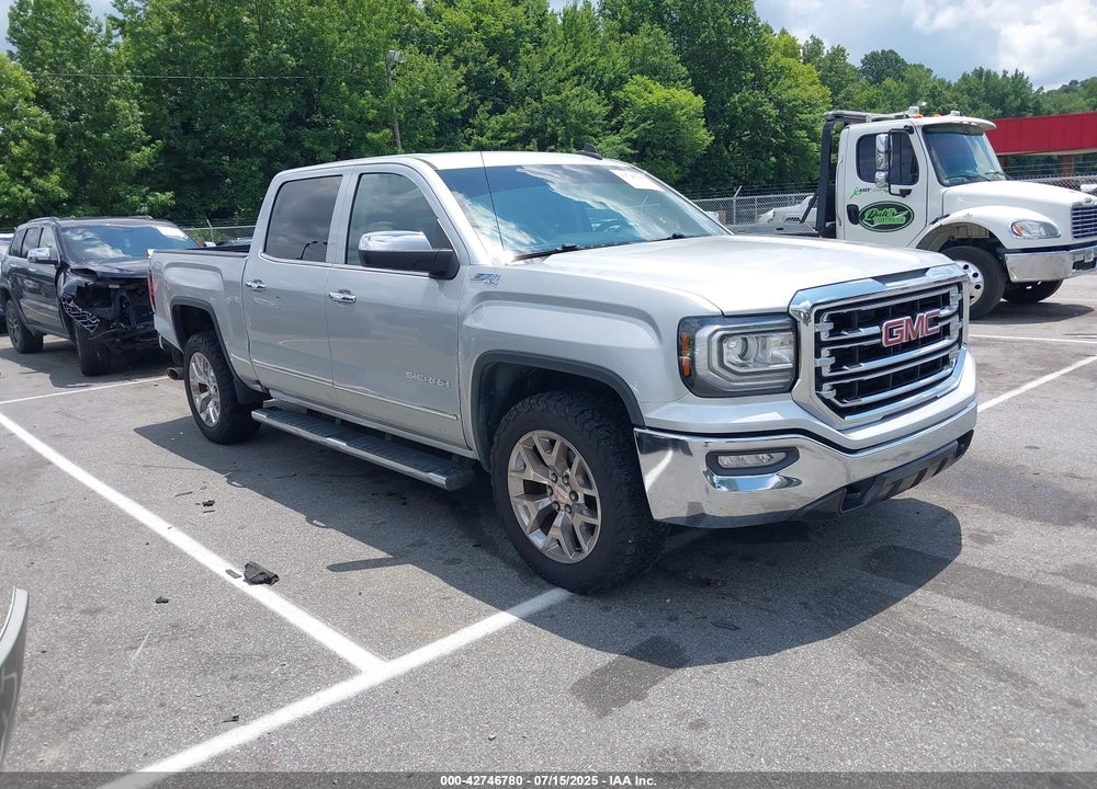 2018 GMC SIERRA 1500 SLT VIN: 3GTU2NEC8JG170602