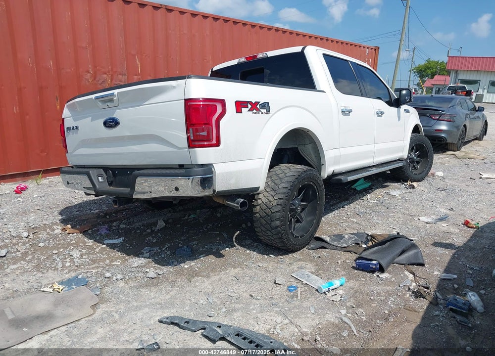 2016 FORD F-150 VIN: 1FTEW1EG8GFB08728