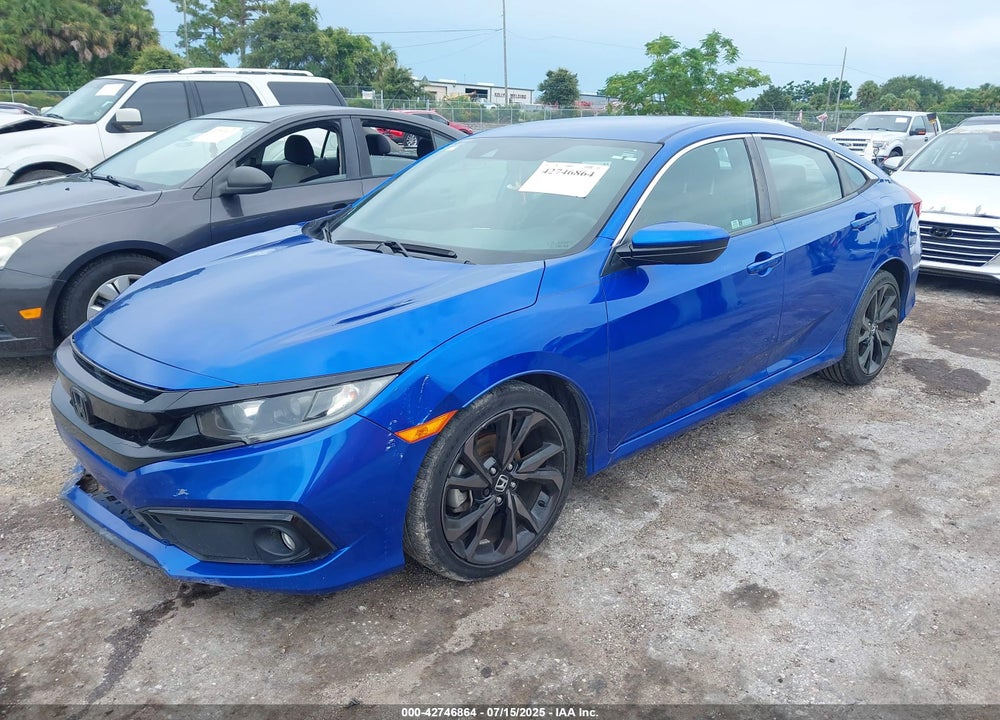 2019 HONDA CIVIC VIN: 19XFC2F81KE001503
