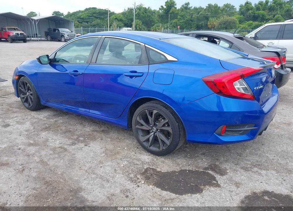 2019 HONDA CIVIC VIN: 19XFC2F81KE001503