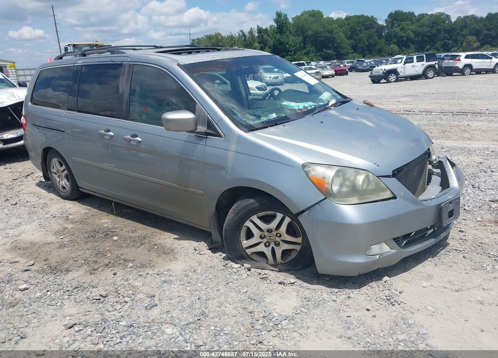 2007 HONDA ODYSSEY EXL VIN: 5FNRL38767B102609