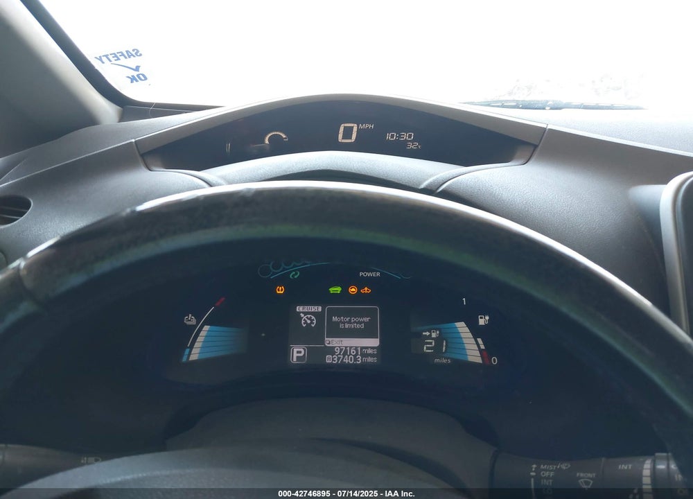 2015 NISSAN LEAF S VIN: 1N4AZ0CP8FC322529