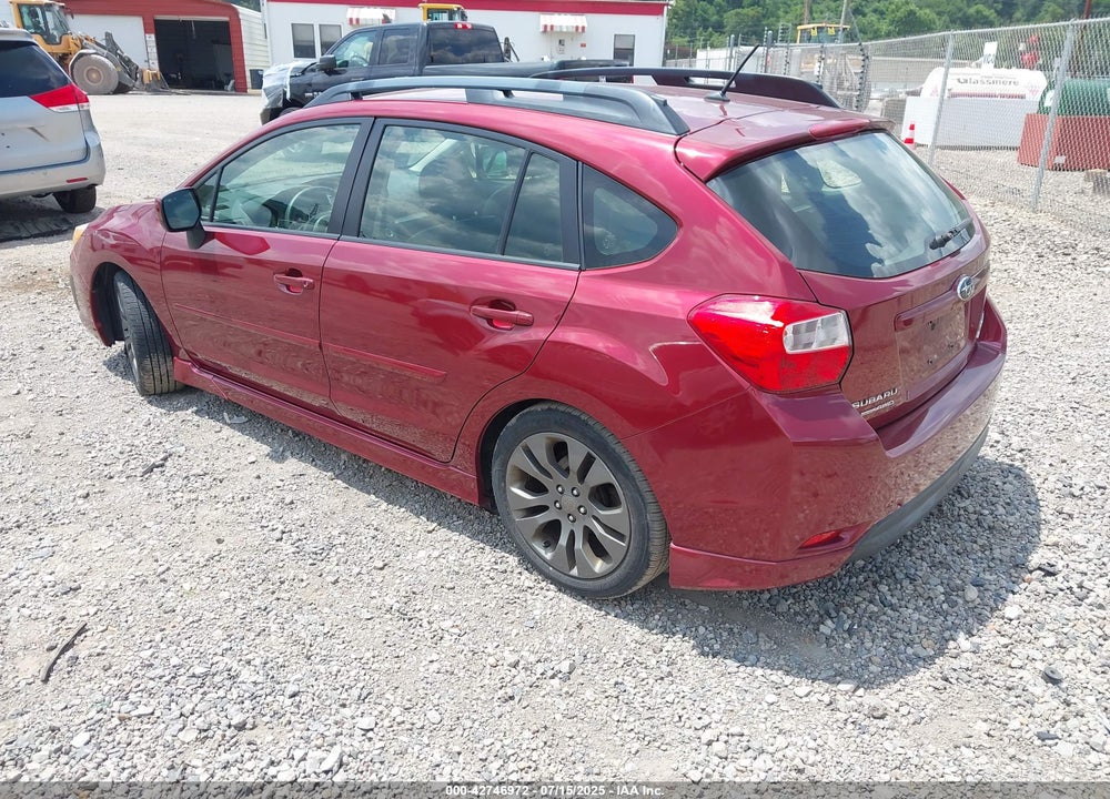 2012 SUBARU IMPREZA VIN: JF1GPAR63CH238217