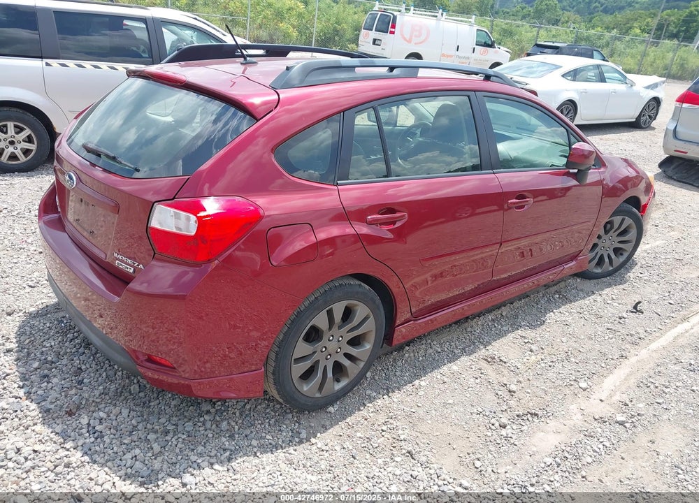 2012 SUBARU IMPREZA VIN: JF1GPAR63CH238217