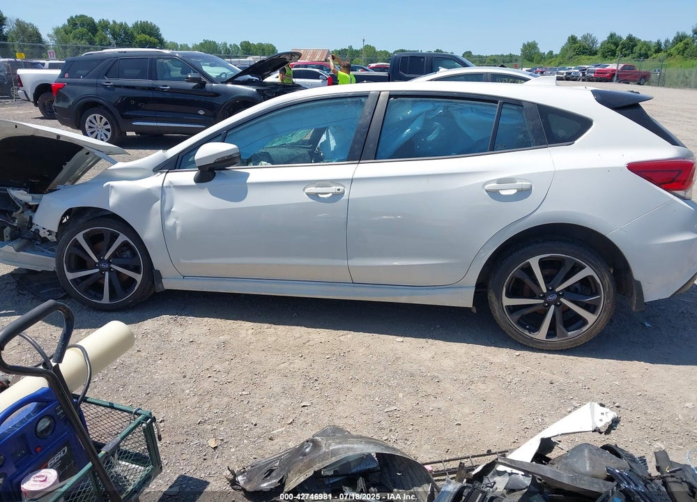 2022 SUBARU IMPREZA VIN: 4S3GTAM67N3707340