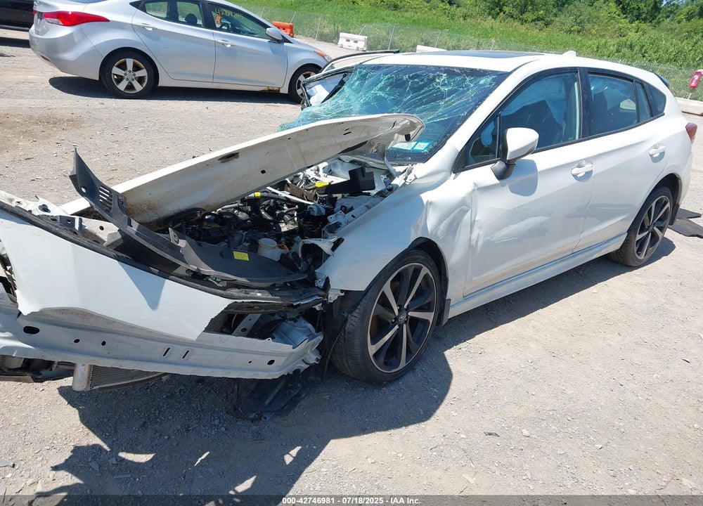 2022 SUBARU IMPREZA VIN: 4S3GTAM67N3707340