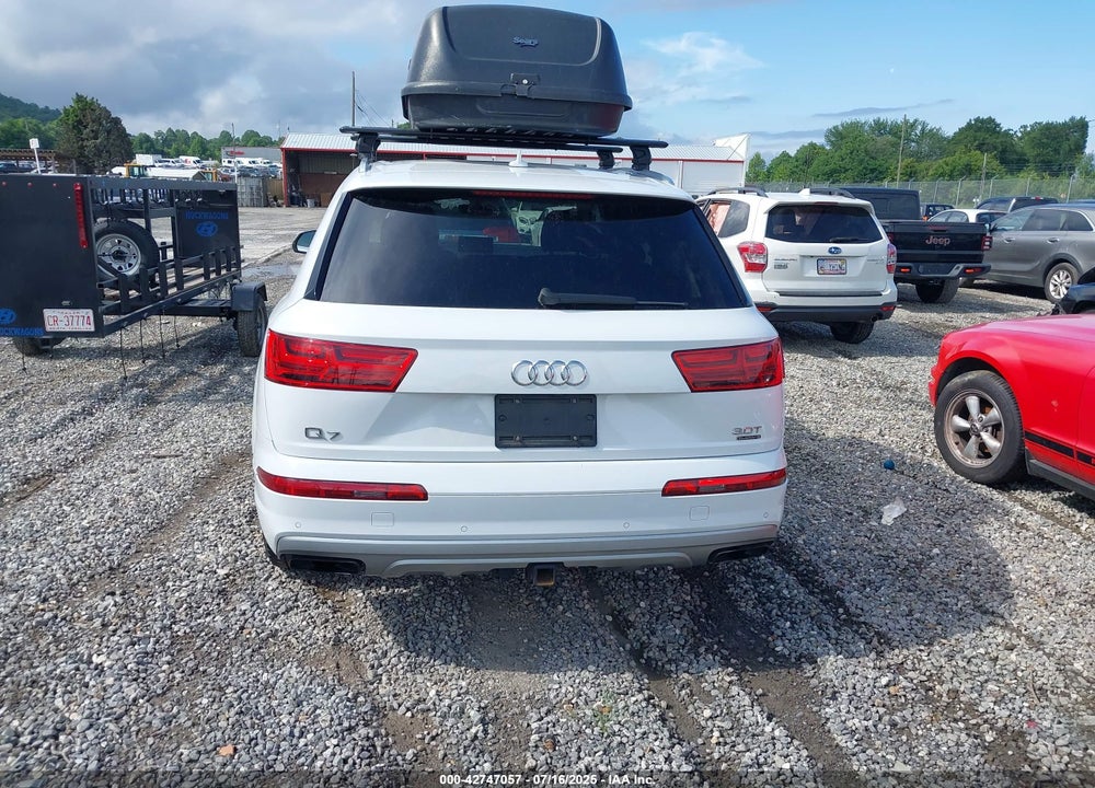 2018 AUDI Q7 VIN: WA1VAAF72JD047581