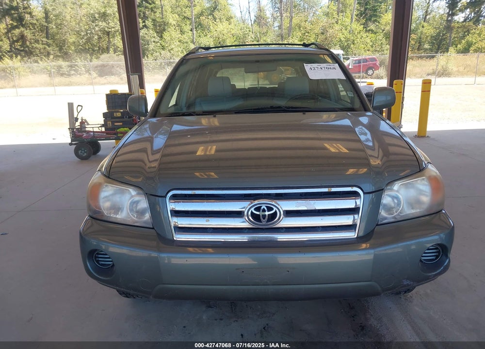 2005 TOYOTA HIGHLANDER V6 VIN: JTEEP21A850089064