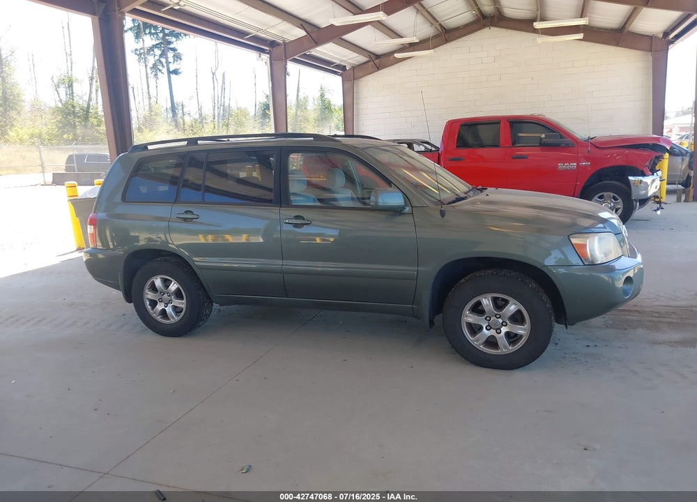 2005 TOYOTA HIGHLANDER V6 VIN: JTEEP21A850089064