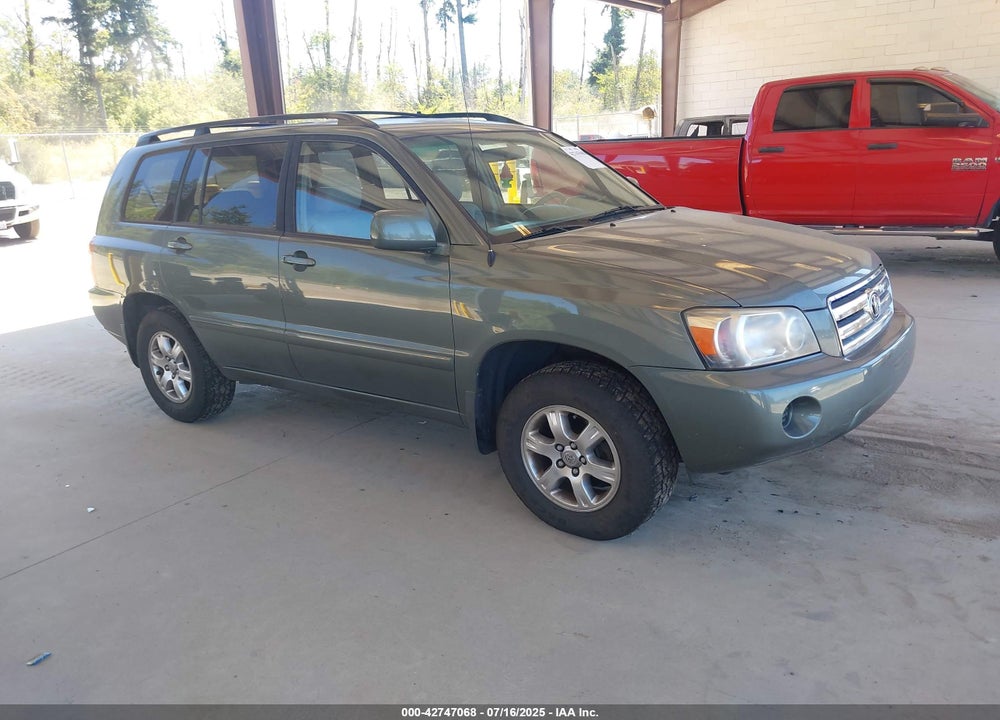 2005 TOYOTA HIGHLANDER V6 VIN: JTEEP21A850089064