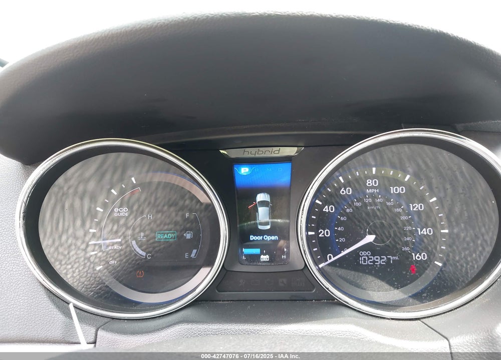 2012 HYUNDAI SONATA HYBRID VIN: KMHEC4A48CA029875