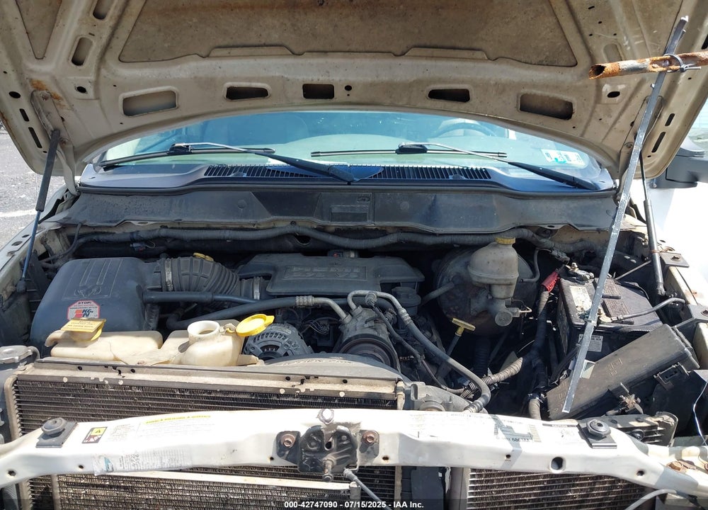 2008 DODGE RAM 2500 VIN: 3D7KS26D38G132899