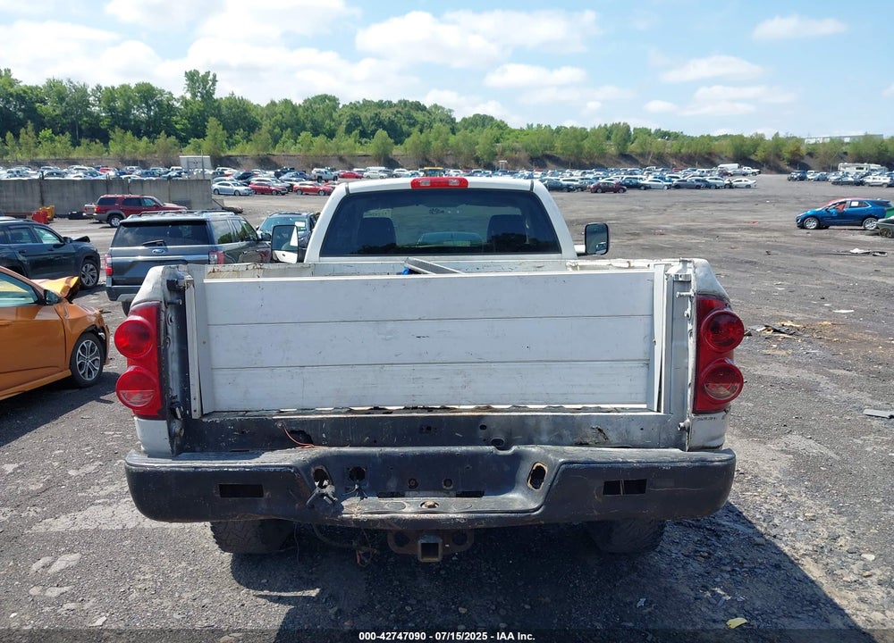 2008 DODGE RAM 2500 VIN: 3D7KS26D38G132899