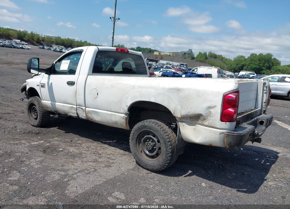 2008 DODGE RAM 2500 VIN: 3D7KS26D38G132899